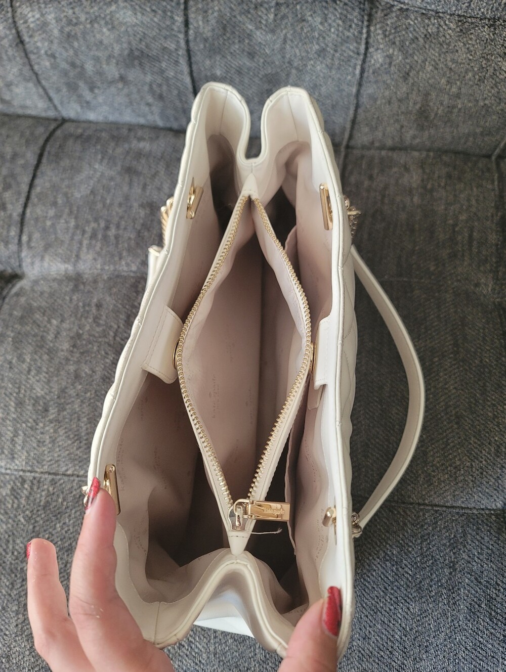 Kate Spade Carey Quilted Leather Tote - Picture 7 of 16